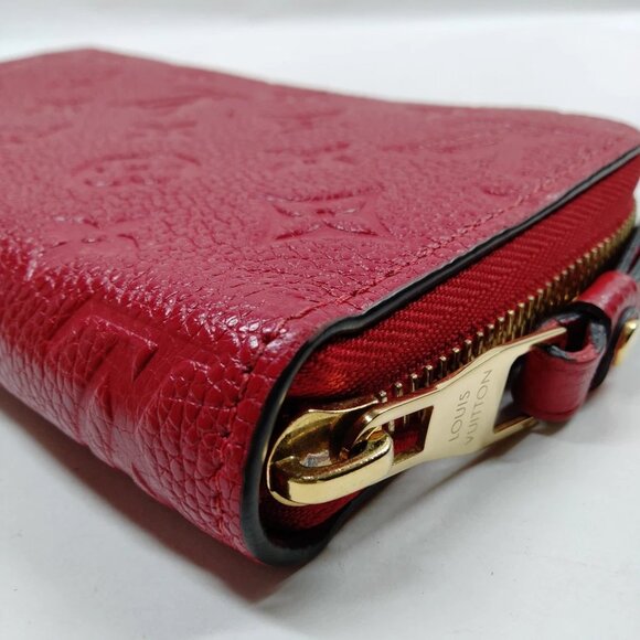 Louis Vuitton LV Long Wallet Red Monogram Empreinte 450-081825 - Picture 4 of 9